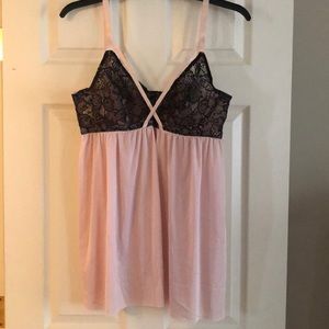 Torrid Babydoll Pink and Black